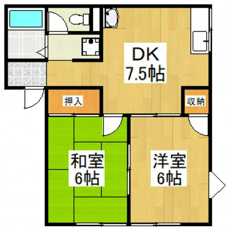 レジデンス秋津 2階階 間取り