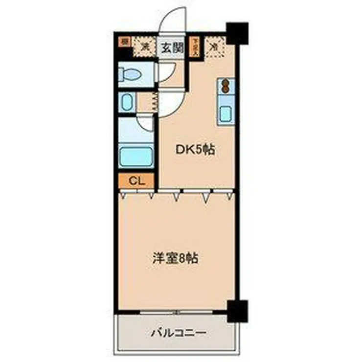 サンティール三鷹サウスウイング 3階階 間取り