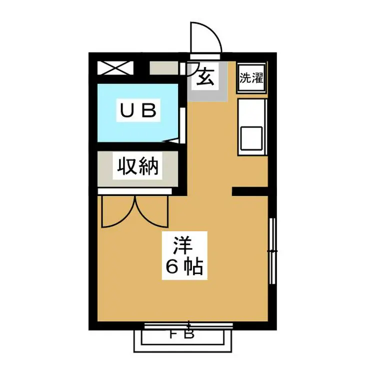 アネックス清水が丘 2階階 間取り