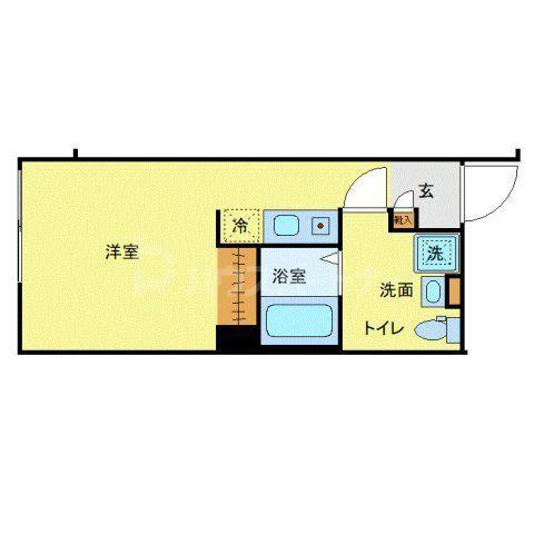 NOVEL COURT 西新井(ワンルーム/3階)の間取り写真