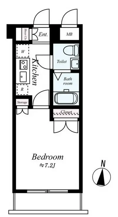 ヴェルステージ武蔵小杉 3階階 間取り