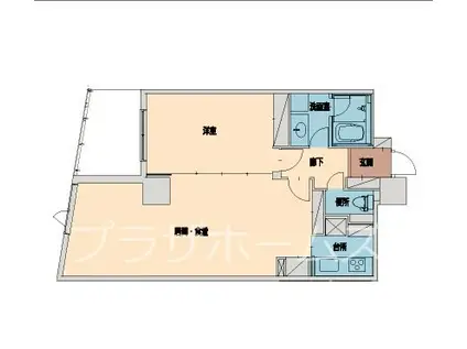 代官山プラザ(1LDK/5階)の間取り写真