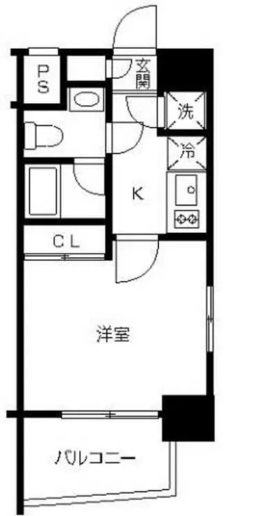 スカイコート池袋西壱番館 6階階 間取り