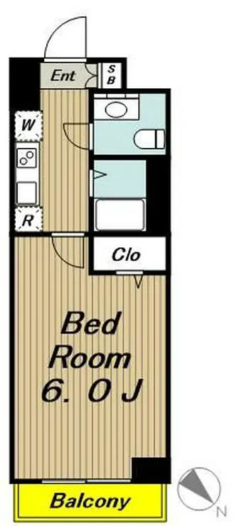 メゾン・ド・ヴィレ目黒 10階階 間取り