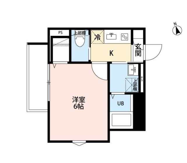 ROBOT HOME 宮原町(1K/2階)の間取り写真