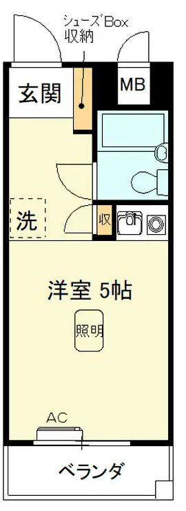 シュウメゾン高島台 2階階 間取り