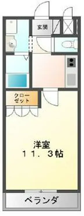 ラルジュパレス 2階階 間取り