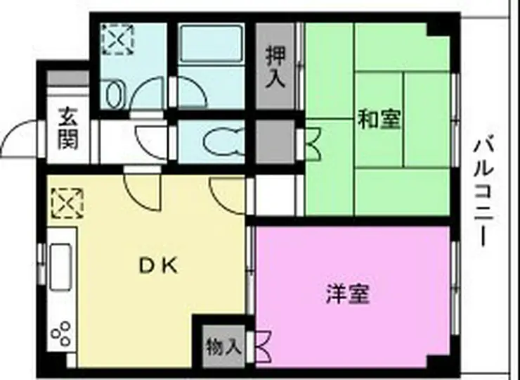セーフティ・KM 2階階 間取り
