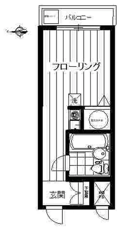 ライオンズマンション麻布 7階階 間取り