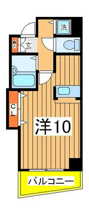 コンフォート柏 3階階 間取り