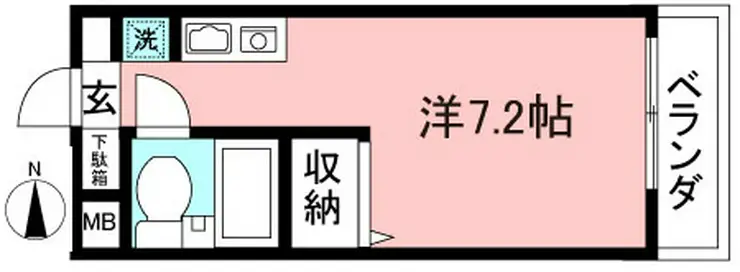 ジョイフル高井戸弐番館 3階階 間取り