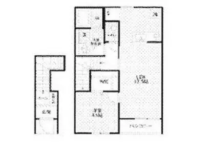 リーブルファイン小平仲町(1LDK/2階)の間取り写真
