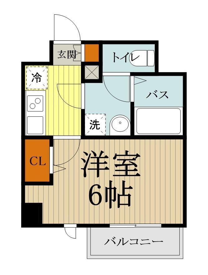 NーSTAGE TOYODA(1K/10階)の間取り写真