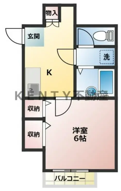 マツイチサンパレスNo.2 1階階 間取り