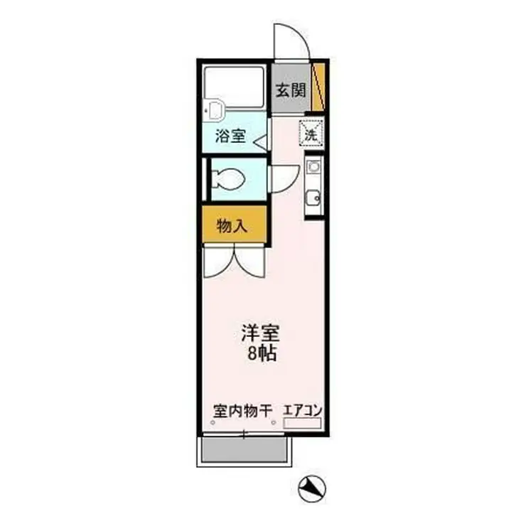 セピアコート東五所 2階階 間取り