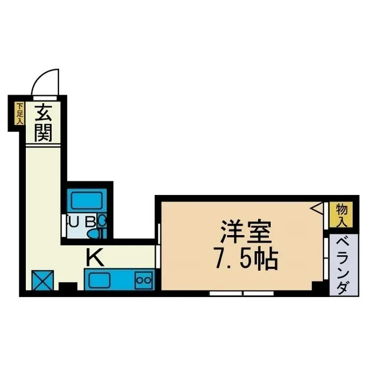 ミッドライズマツイ 4階階 間取り