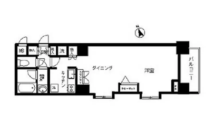 トーシンフェニックス芝アストラーレ 7階階 間取り