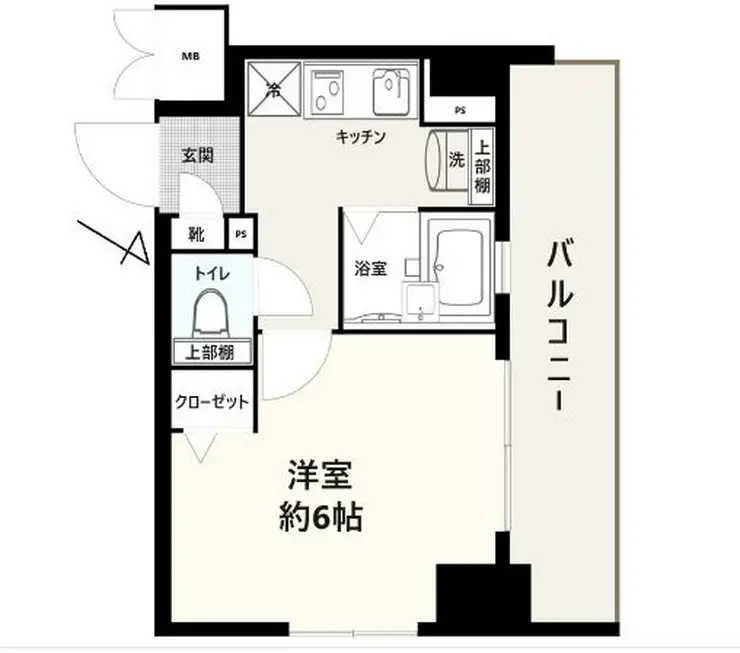 エルフラット田町 4階階 間取り