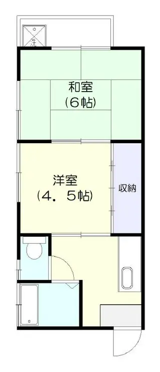 パラストハイム江川 1階階 間取り