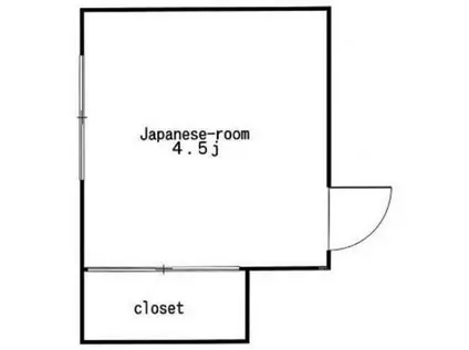 大和荘 本館(ワンルーム/2階)の間取り写真