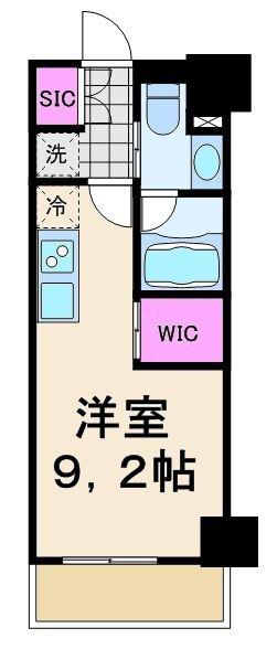 パークハビオ東陽町(ワンルーム/3階)の間取り写真