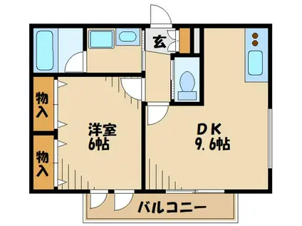 へーベルメゾン文京(1LDK/3階)の間取り写真