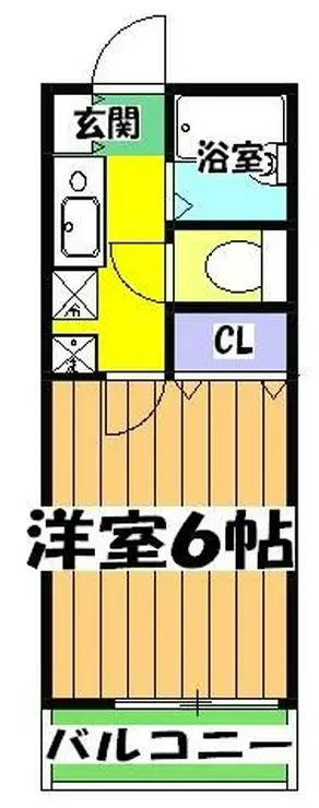 クレストホームズ本八幡 2階階 間取り