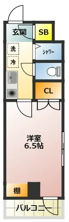 第2ピュアマンション 4階階 間取り