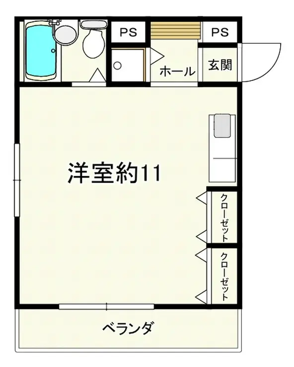 メゾンド青葉台 5階階 間取り