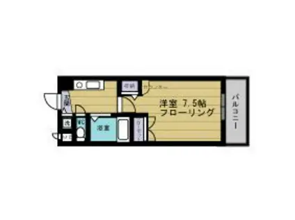 OMK大橋駅前(1K/7階)の間取り写真