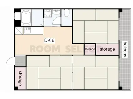 第2泰水堂ビル(3DK/3階)の間取り写真