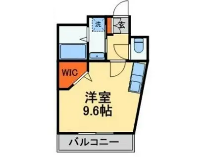 アート ONE(ワンルーム/5階)の間取り写真