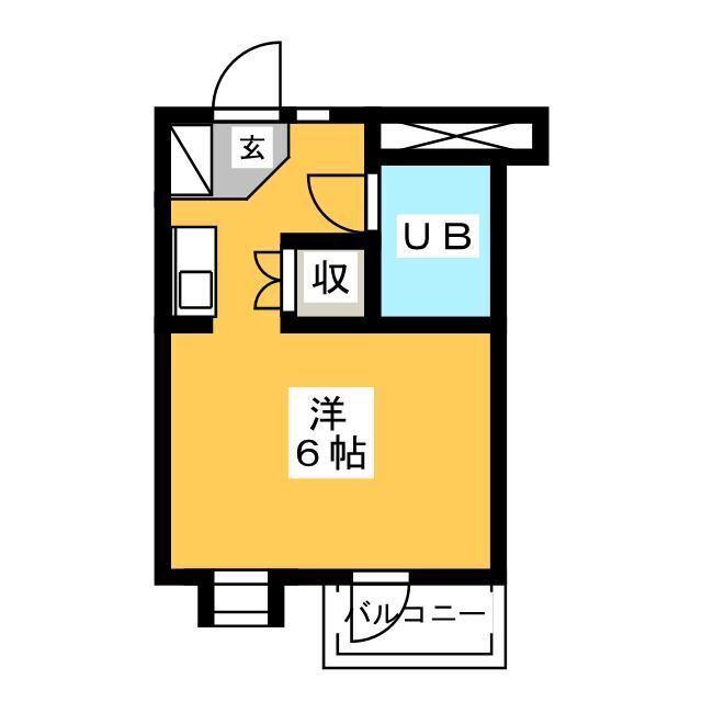 千歳プラザ(ワンルーム/7階)の間取り写真