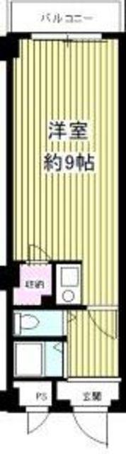 ヴィンテージ清瀬(ワンルーム/2階)の間取り写真