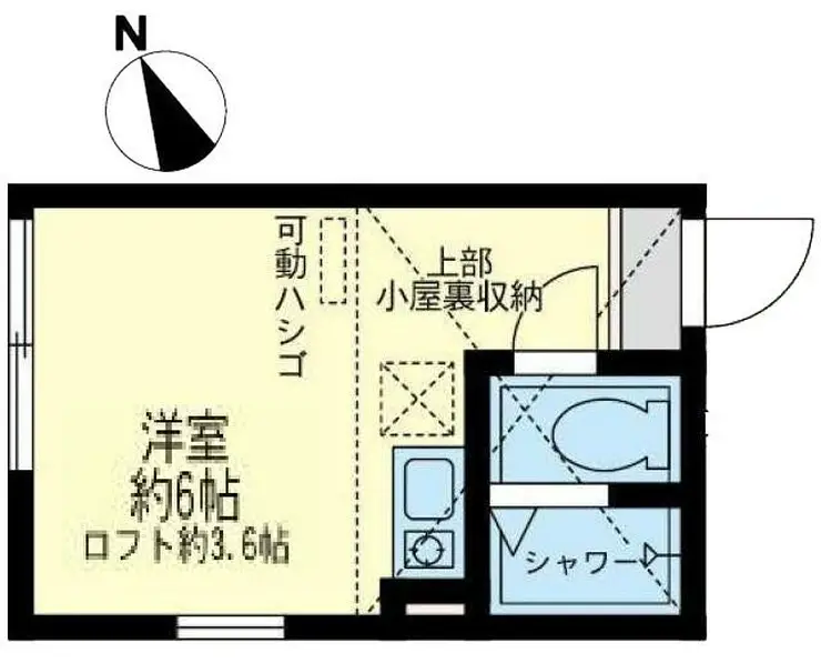 グロース桜本 1階階 間取り