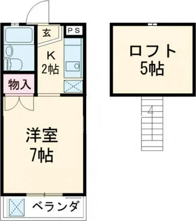 ANAHEIM 2階階 間取り