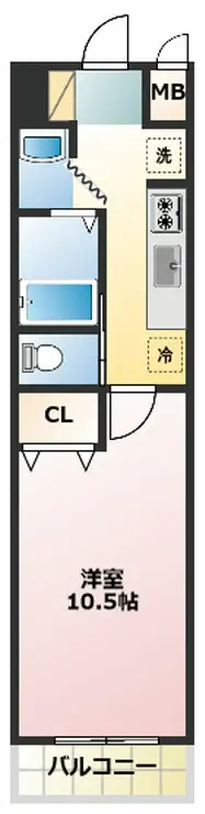 アグリふじみ野 1階階 間取り