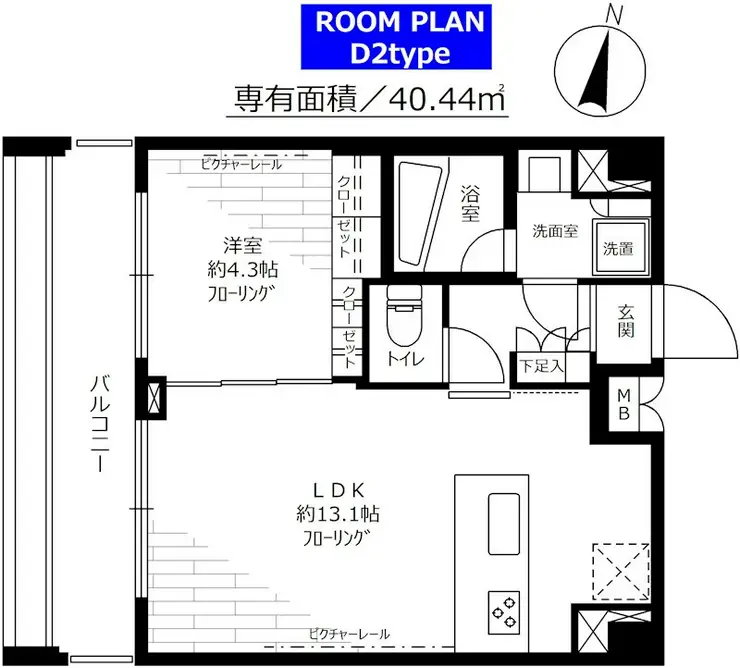 ステージグランデ錦糸町 7階階 間取り