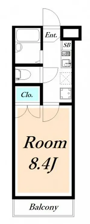 クレオ舞浜II 2階階 間取り