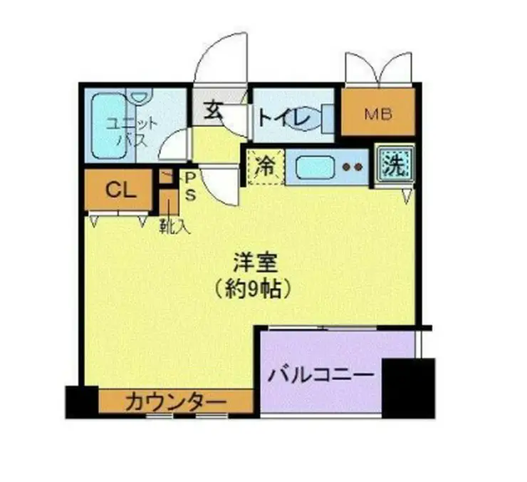 サンパティーク広尾 6階階 間取り