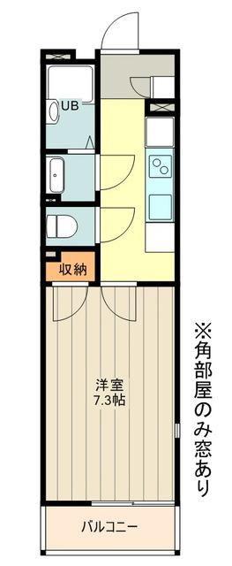 レオネクスト寿(1K/1階)の間取り写真