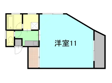 アネックスフユキ(1K/2階)の間取り写真