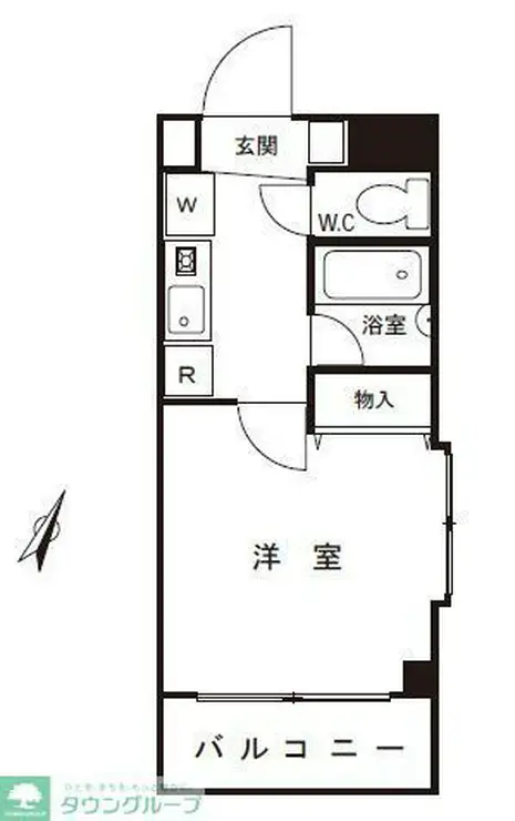 ハーブハイム3 5階階 間取り