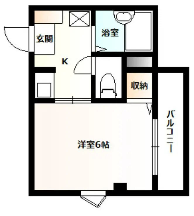 アリス伊勢原 3階階 間取り