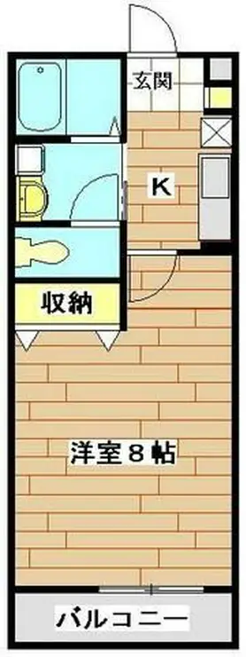 アムールそよ風 1階階 間取り
