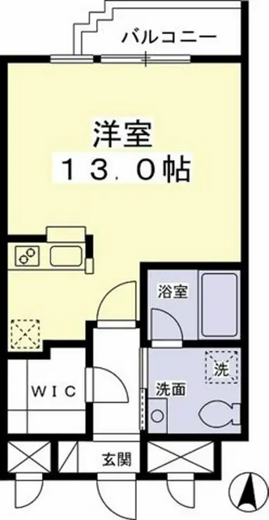 京王目黒マンション 5階階 間取り