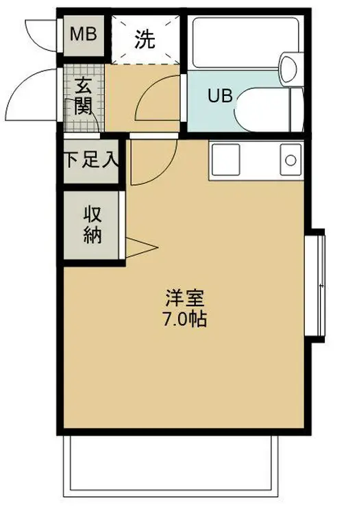ライオンズマンション成城東 1階階 間取り