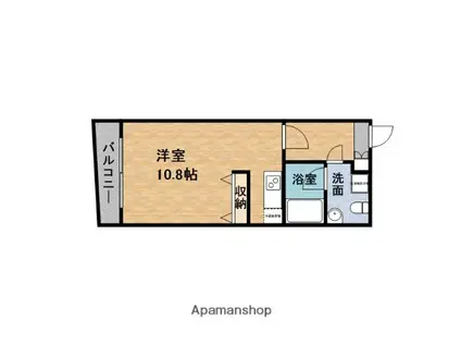 OM玉造III(1K/7階)の間取り写真