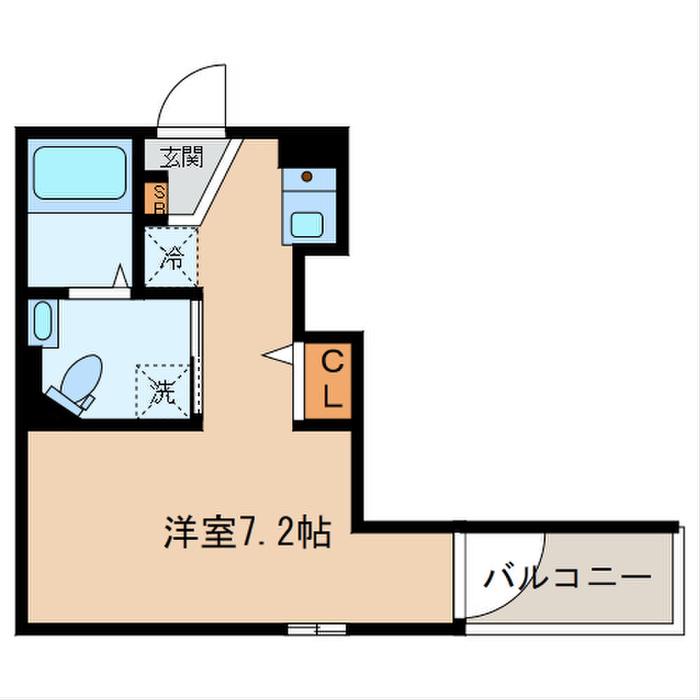 DEAR COURT 池袋(ワンルーム/3階)の間取り写真