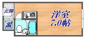 元町アーバンライフ(ワンルーム/9階)の間取り写真